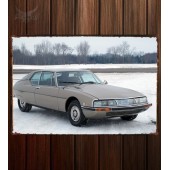 Металлическая табличка Citroen SM 183